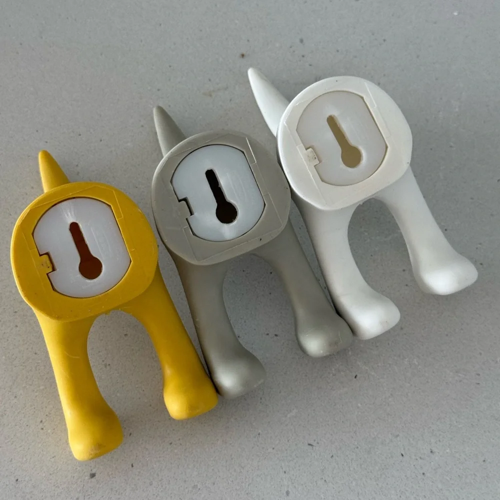 IKEA Set of Three Dog Tail Wall Hooks